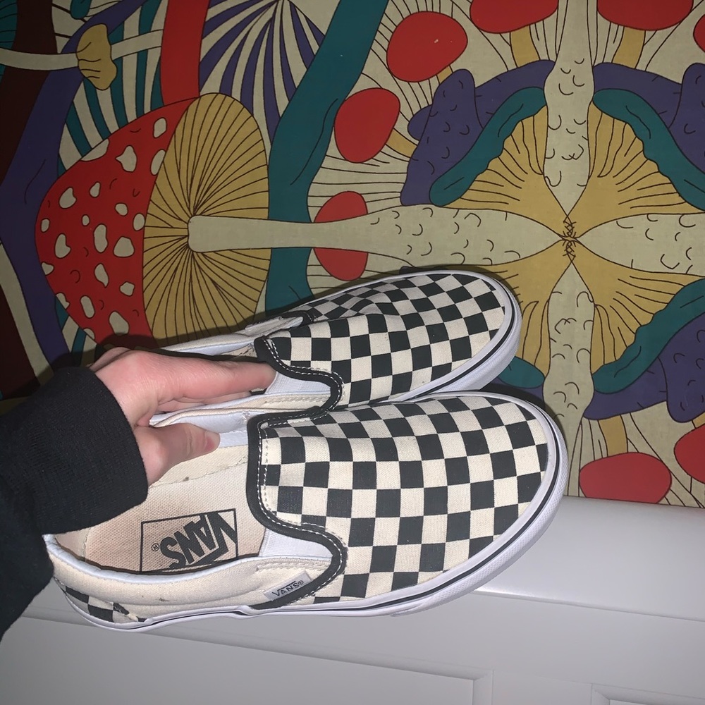 Checkered Vans